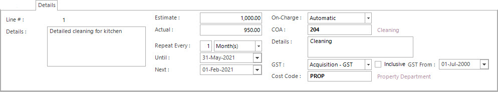 Maintaining Work Orders